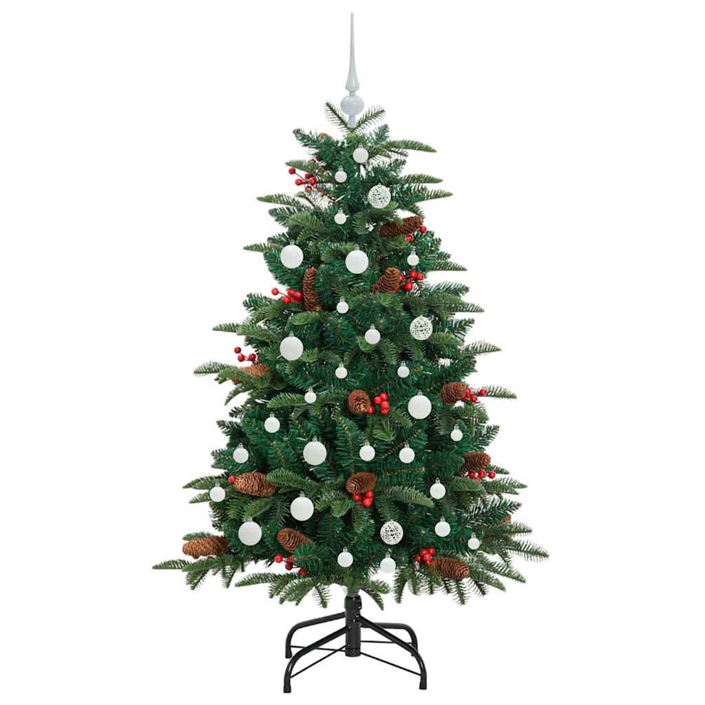 Artificial Christmas Tree with 150 LEDs with Stand Green 150 cm