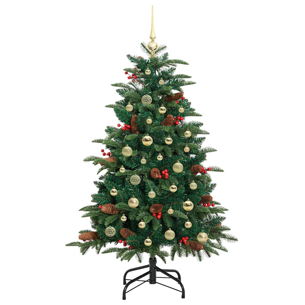 Artificial Christmas Tree with 150 LEDs with Stand Green 150 cm