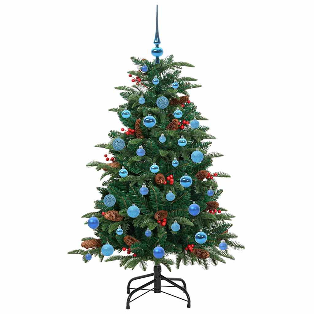 Artificial Christmas Tree with 150 LEDs with Stand Green 150 cm