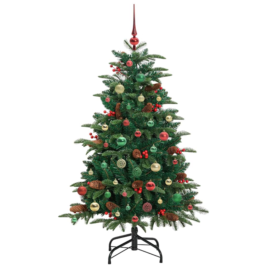 Artificial Christmas Tree with 150 LEDs with Stand Green 150 cm