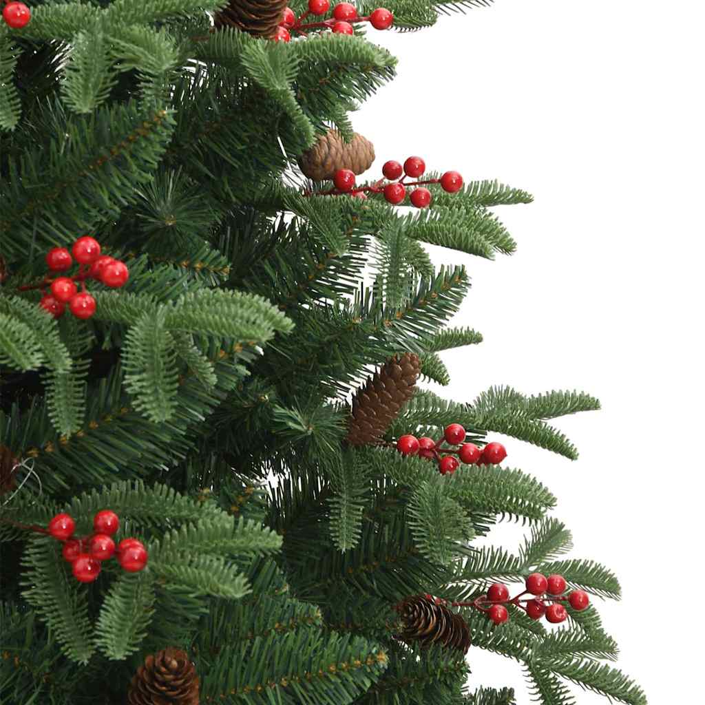 Artificial Christmas Tree with 300 LEDs with Stand Green 180 cm