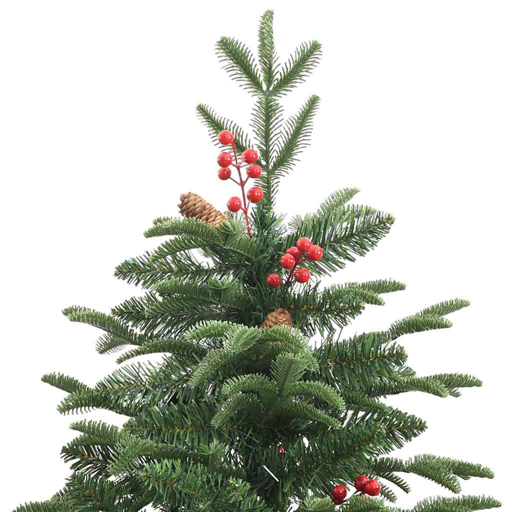 Artificial Christmas Tree with 300 LEDs with Stand Green 240 cm