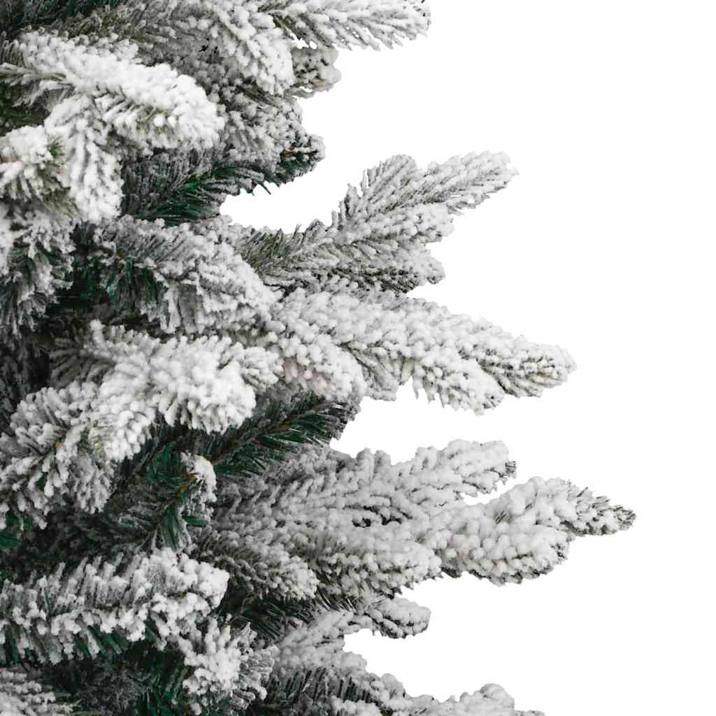 Artificial Hinged Christmas Tree White 120 cm PE and PVC