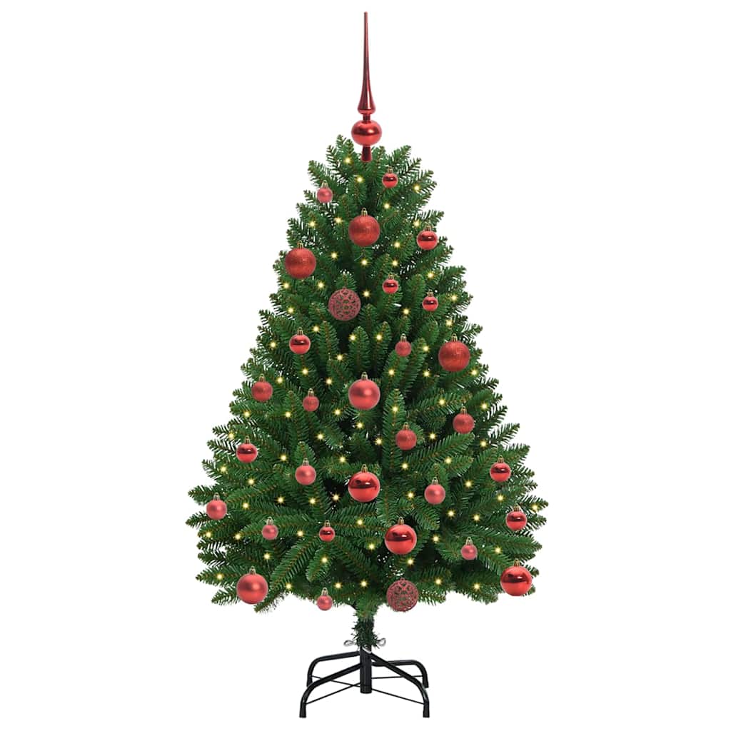 Artificial Christmas Tree with Stand Green 120 cm PVC and Metal