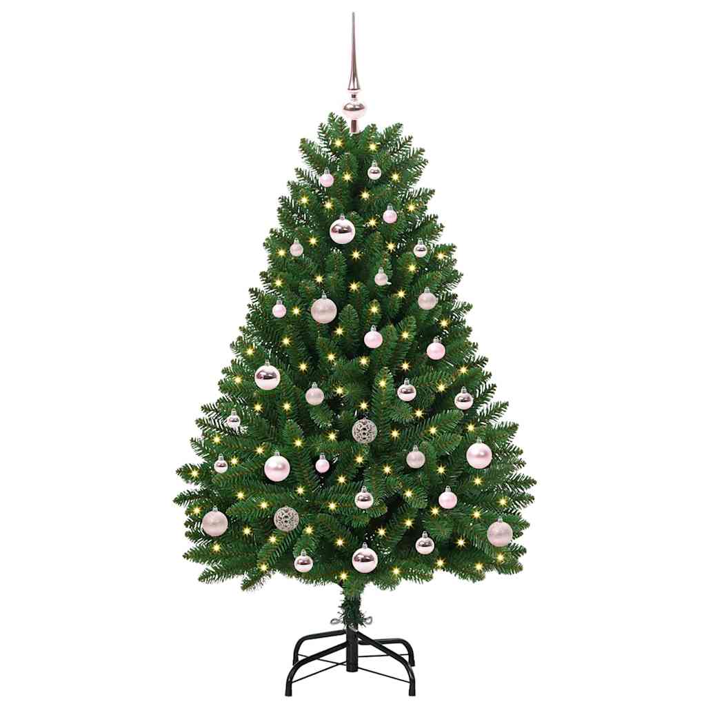 Artificial Christmas Tree with Stand Green 120 cm PVC and Metal