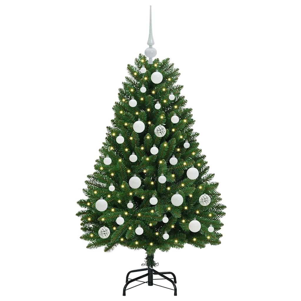 Artificial Christmas Tree with Stand Green 120 cm PVC and Metal