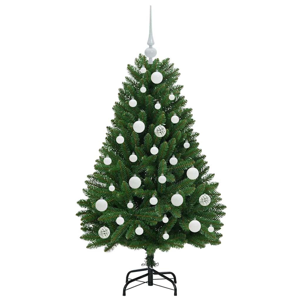 Artificial Christmas Tree with Stand Green 120 cm PVC and Metal
