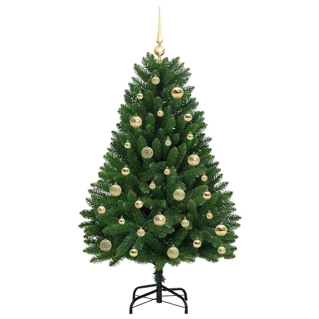 Artificial Christmas Tree with Stand Green 120 cm PVC and Metal