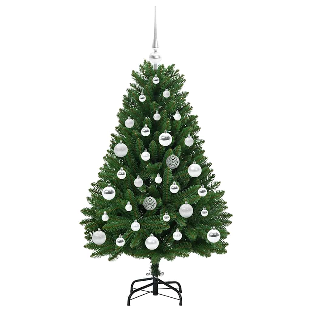 Artificial Christmas Tree with Stand Green 120 cm PVC and Metal