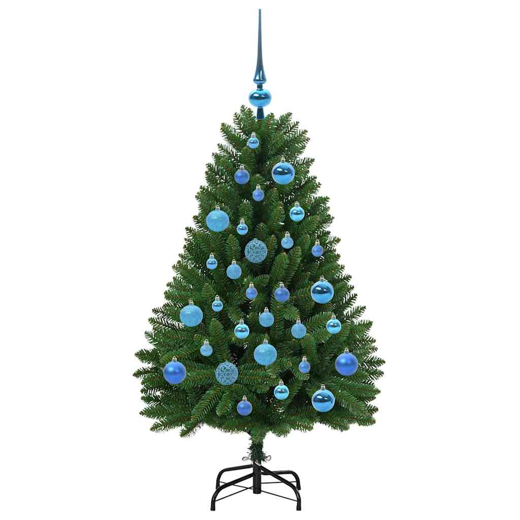 Artificial Christmas Tree with Stand Green 120 cm PVC and Metal