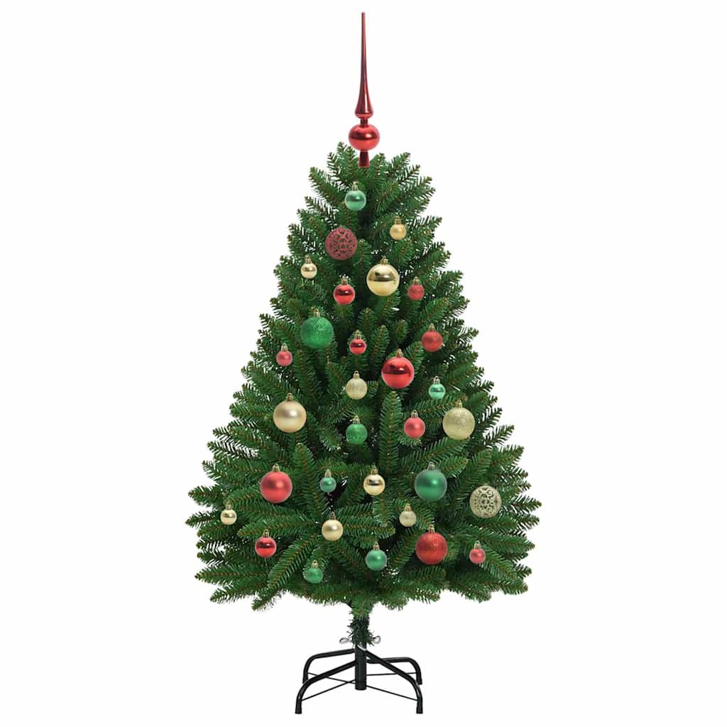 Artificial Christmas Tree with Stand Green 120 cm PVC and Metal