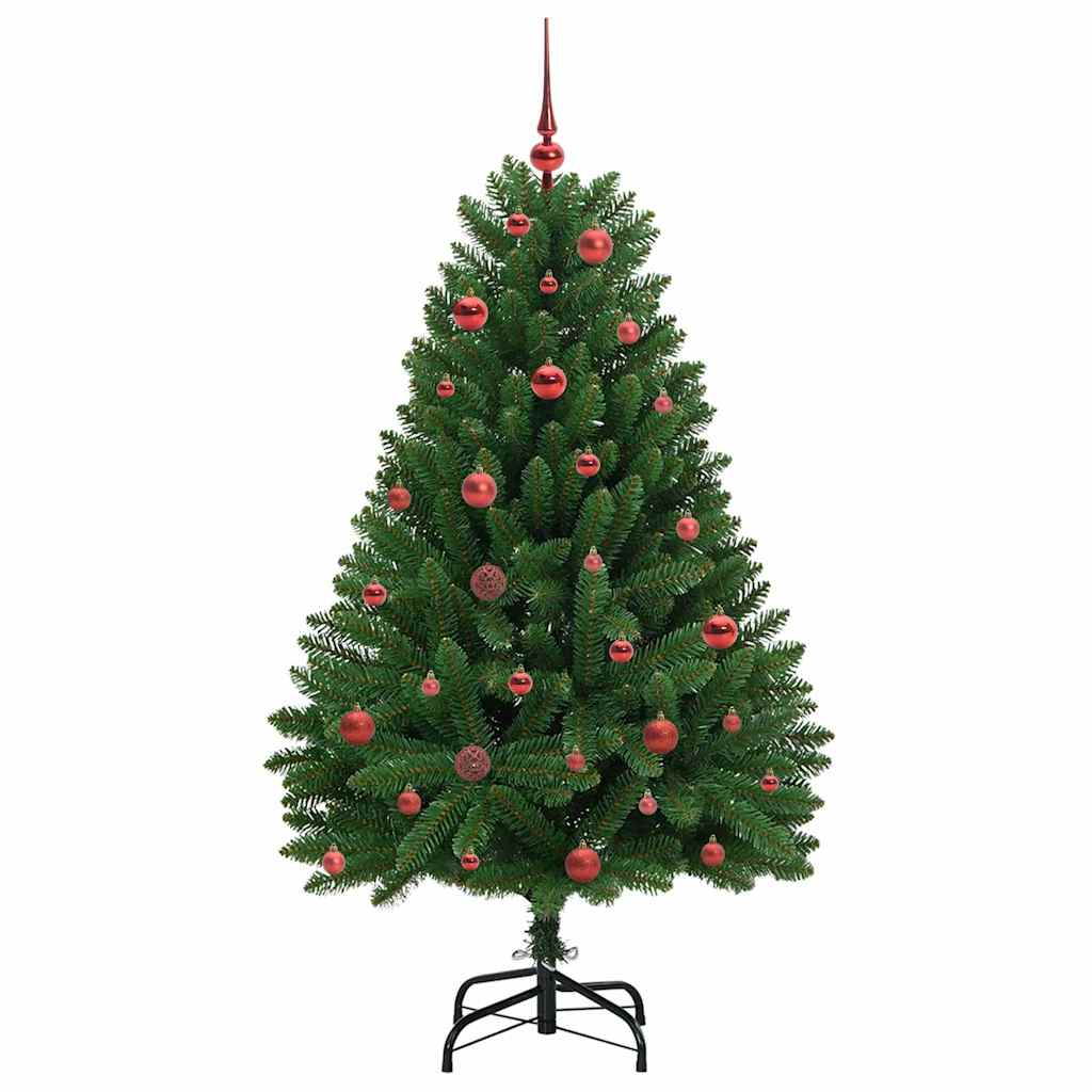 Artificial Christmas Tree with Stand Green 150 cm PVC and Metal
