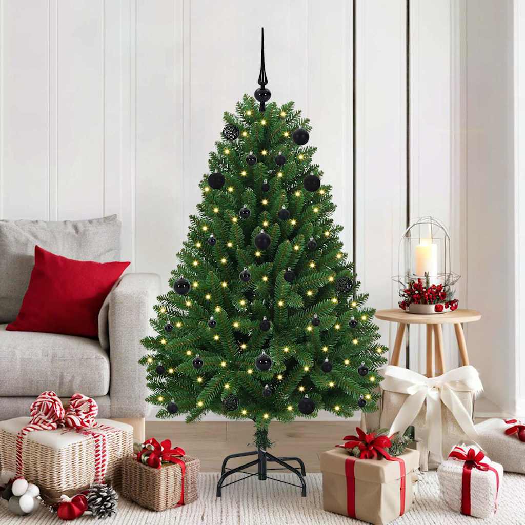 Artificial Christmas Tree with Stand Green 150 cm PVC and Metal