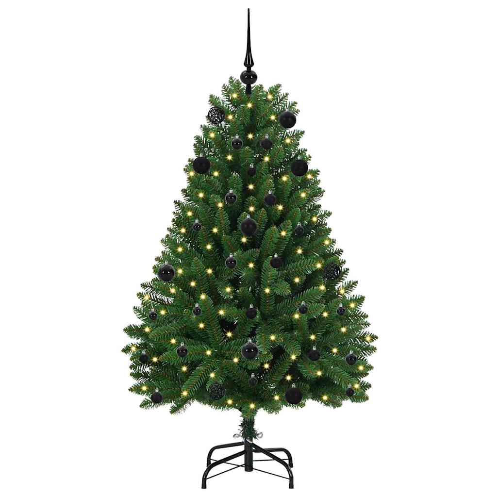 Artificial Christmas Tree with Stand Green 150 cm PVC and Metal