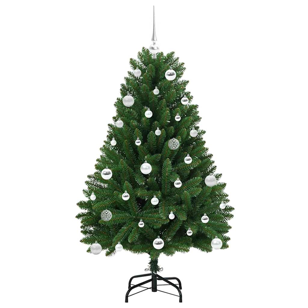 Artificial Christmas Tree with Stand Green 150 cm PVC and Metal