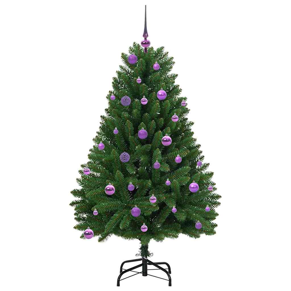 Artificial Christmas Tree with Stand Green 150 cm PVC and Metal