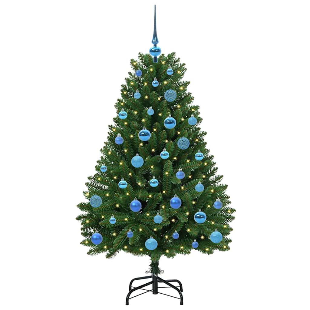Artificial Christmas Tree with Stand Green 150 cm PVC and Metal