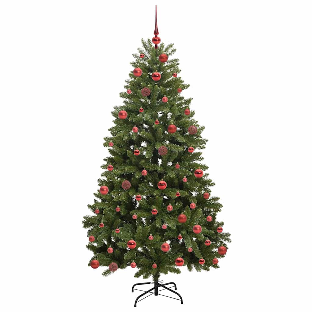 Artificial Christmas Tree with Stand Green 180 cm PVC and Metal