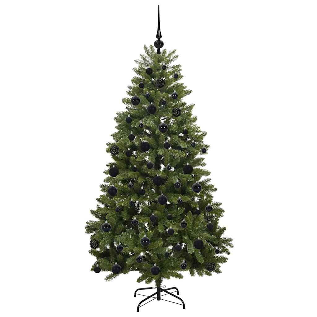Artificial Christmas Tree with Stand Green 180 cm PVC and Metal