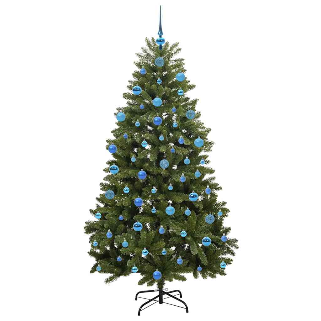 Artificial Christmas Tree with Stand Green 180 cm PVC and Metal