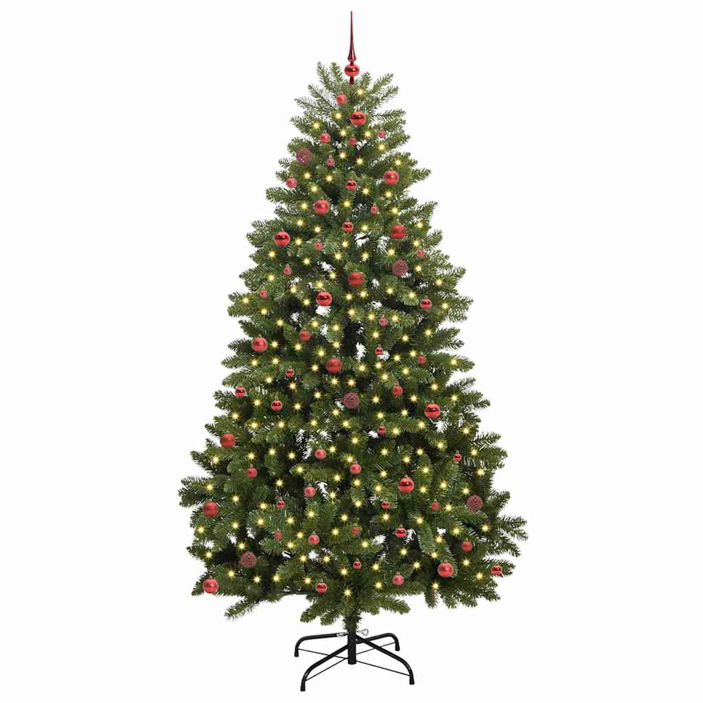 Artificial Christmas Tree with Stand Green 270 cm PVC and Metal