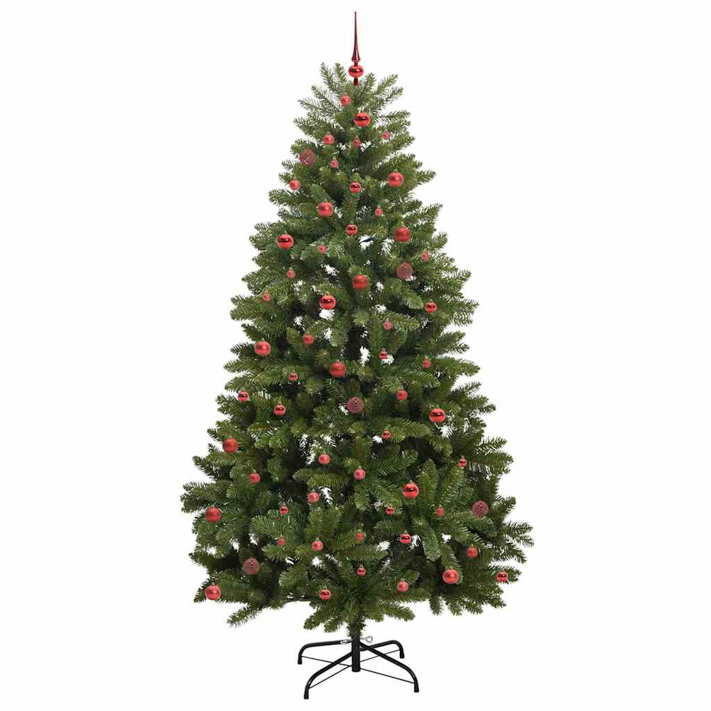 Artificial Christmas Tree with Stand Green 270 cm PVC and Metal