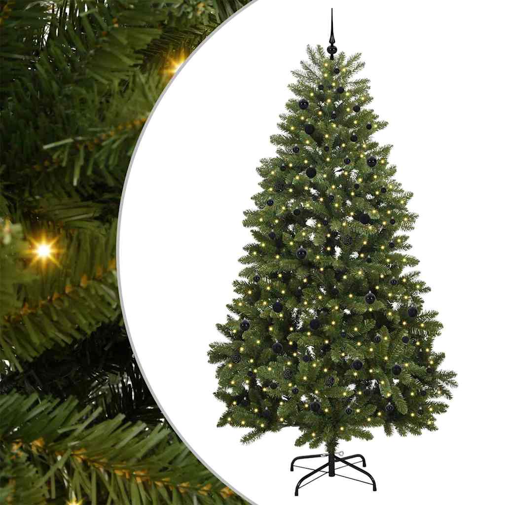 Artificial Christmas Tree with Stand Green 270 cm PVC and Metal