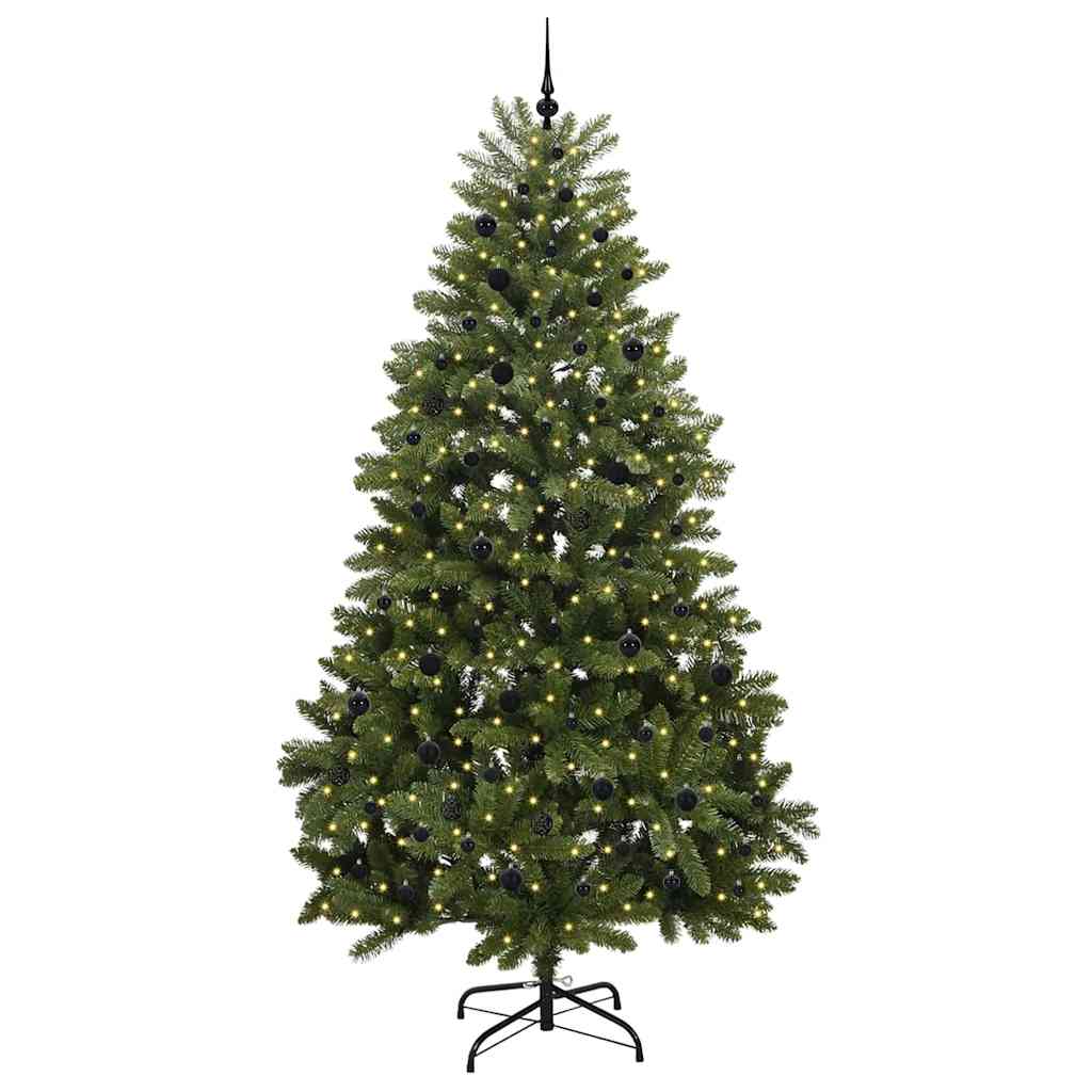 Artificial Christmas Tree with Stand Green 270 cm PVC and Metal