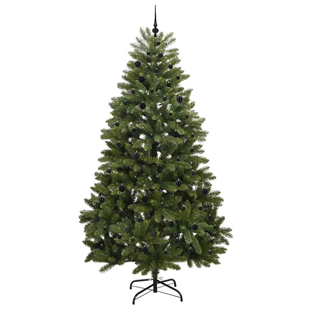 Artificial Christmas Tree with Stand Green 270 cm PVC and Metal