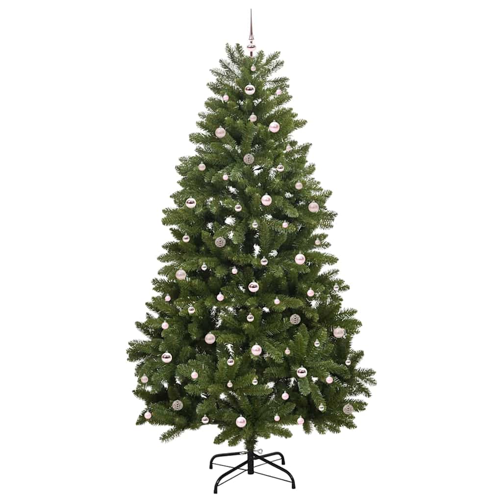 Artificial Christmas Tree with Stand Green 270 cm PVC and Metal