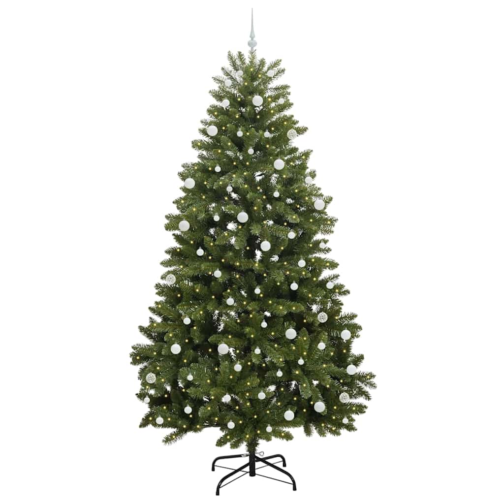 Artificial Christmas Tree with Stand Green 270 cm PVC and Metal