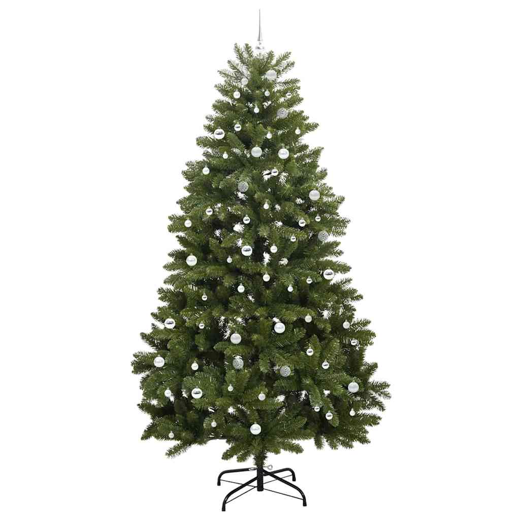 Artificial Christmas Tree with Stand Green 270 cm PVC and Metal