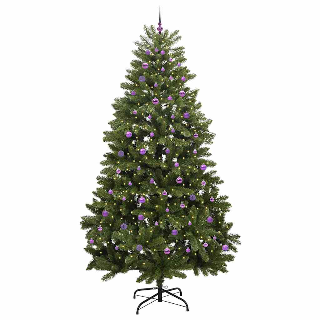 Artificial Christmas Tree with Stand Green 270 cm PVC and Metal