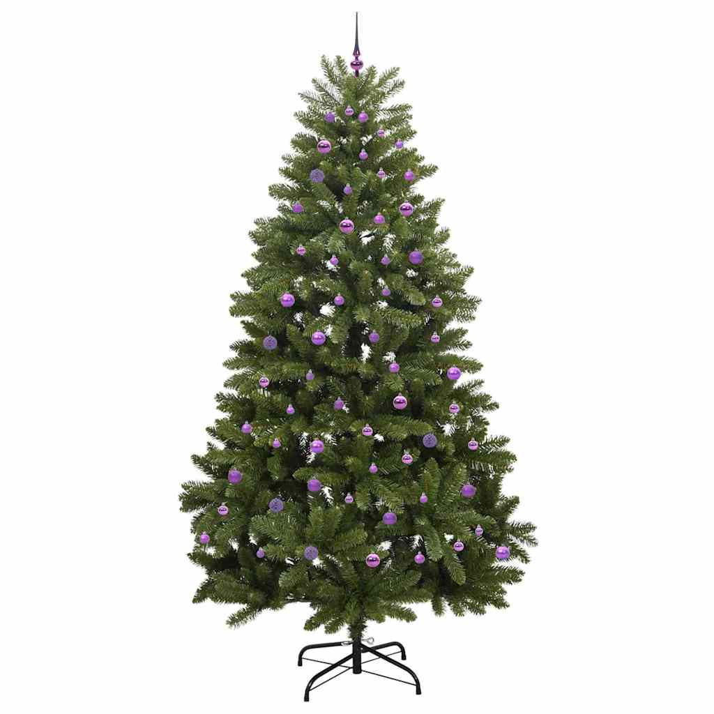 Artificial Christmas Tree with Stand Green 270 cm PVC and Metal