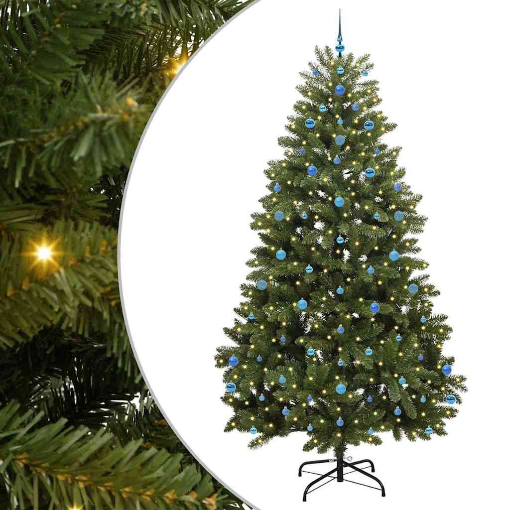 Artificial Christmas Tree with Stand Green 270 cm PVC and Metal