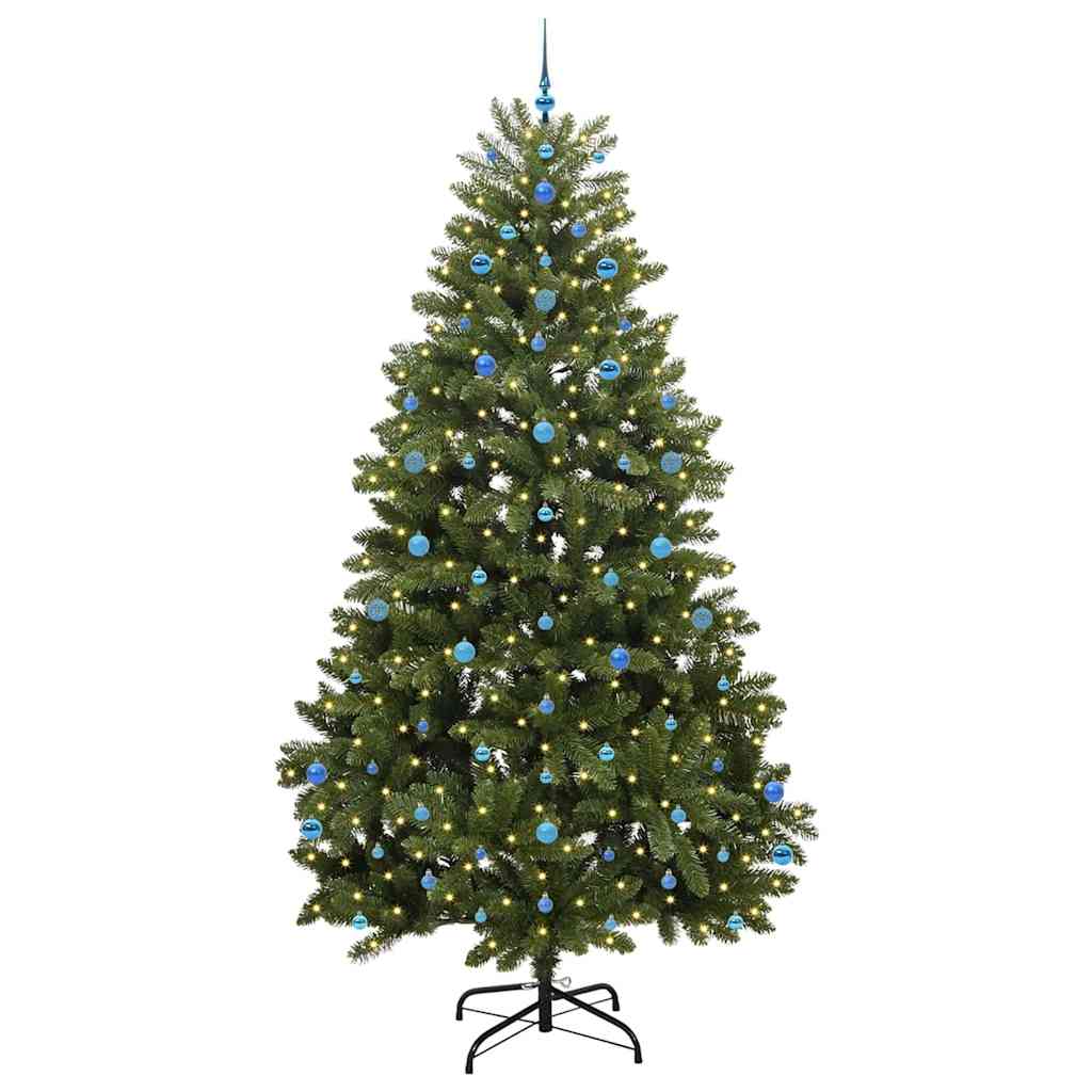 Artificial Christmas Tree with Stand Green 270 cm PVC and Metal