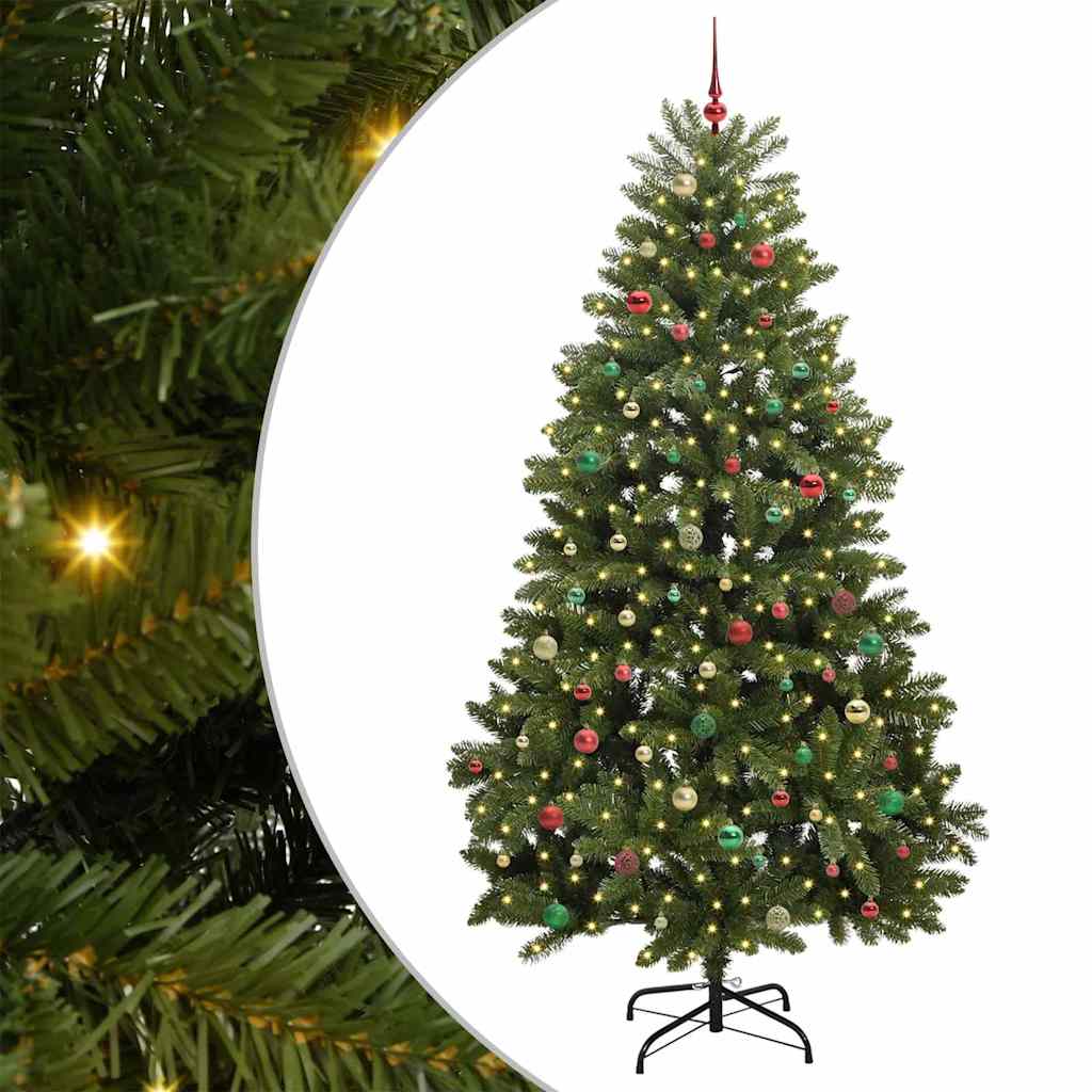 Artificial Christmas Tree with Stand Green 270 cm PVC and Metal