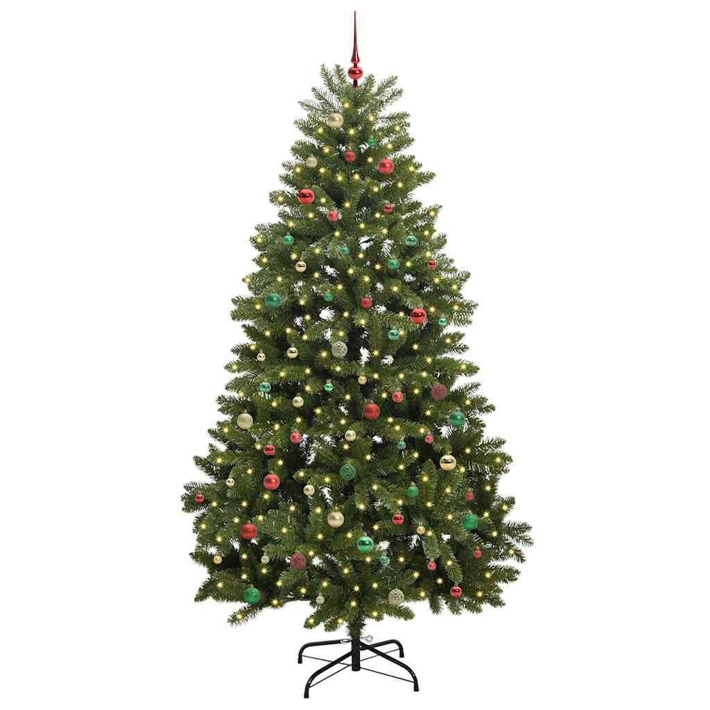 Artificial Christmas Tree with Stand Green 270 cm PVC and Metal