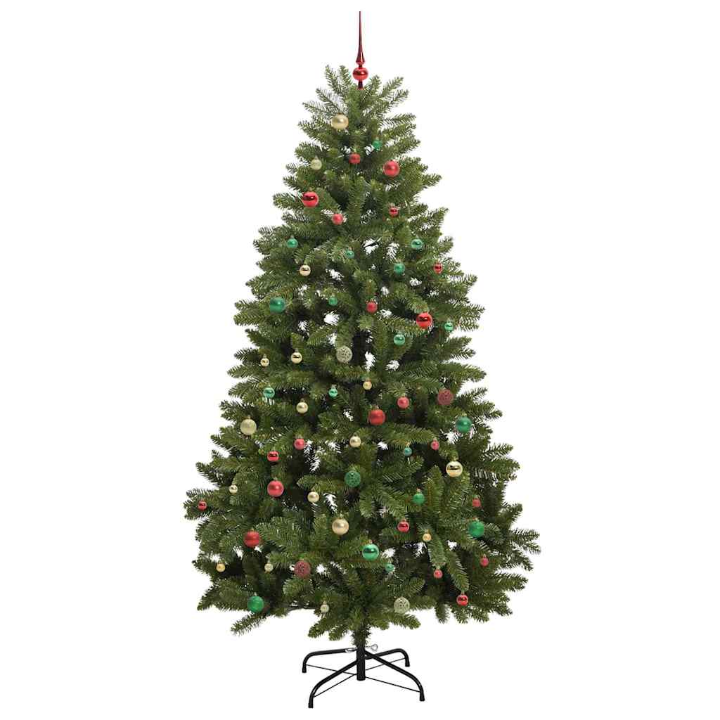 Artificial Christmas Tree with Stand Green 270 cm PVC and Metal