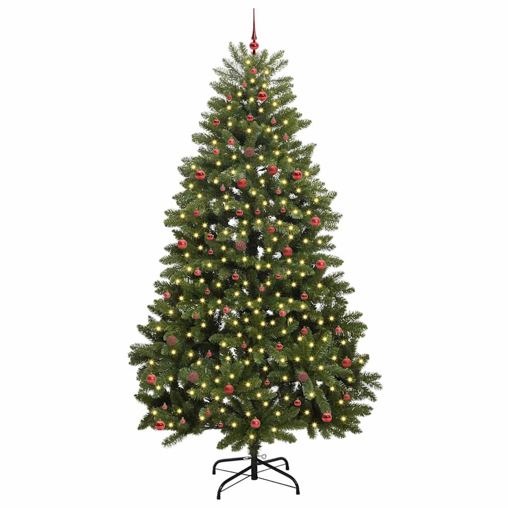 Artificial Christmas Tree with Stand Green 300 cm PVC and Metal