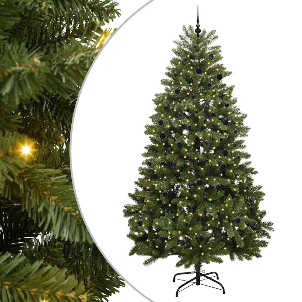 Artificial Christmas Tree with Stand Green 300 cm PVC and Metal