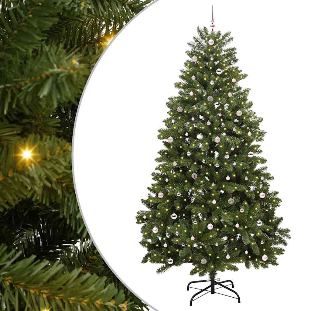 Artificial Christmas Tree with Stand Green 300 cm PVC and Metal