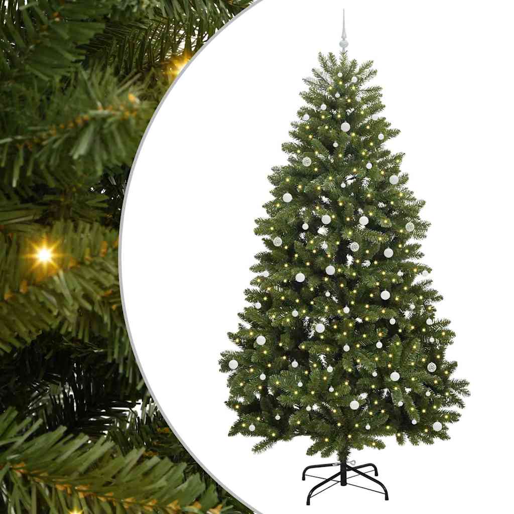 Artificial Christmas Tree with Stand Green 300 cm PVC and Metal