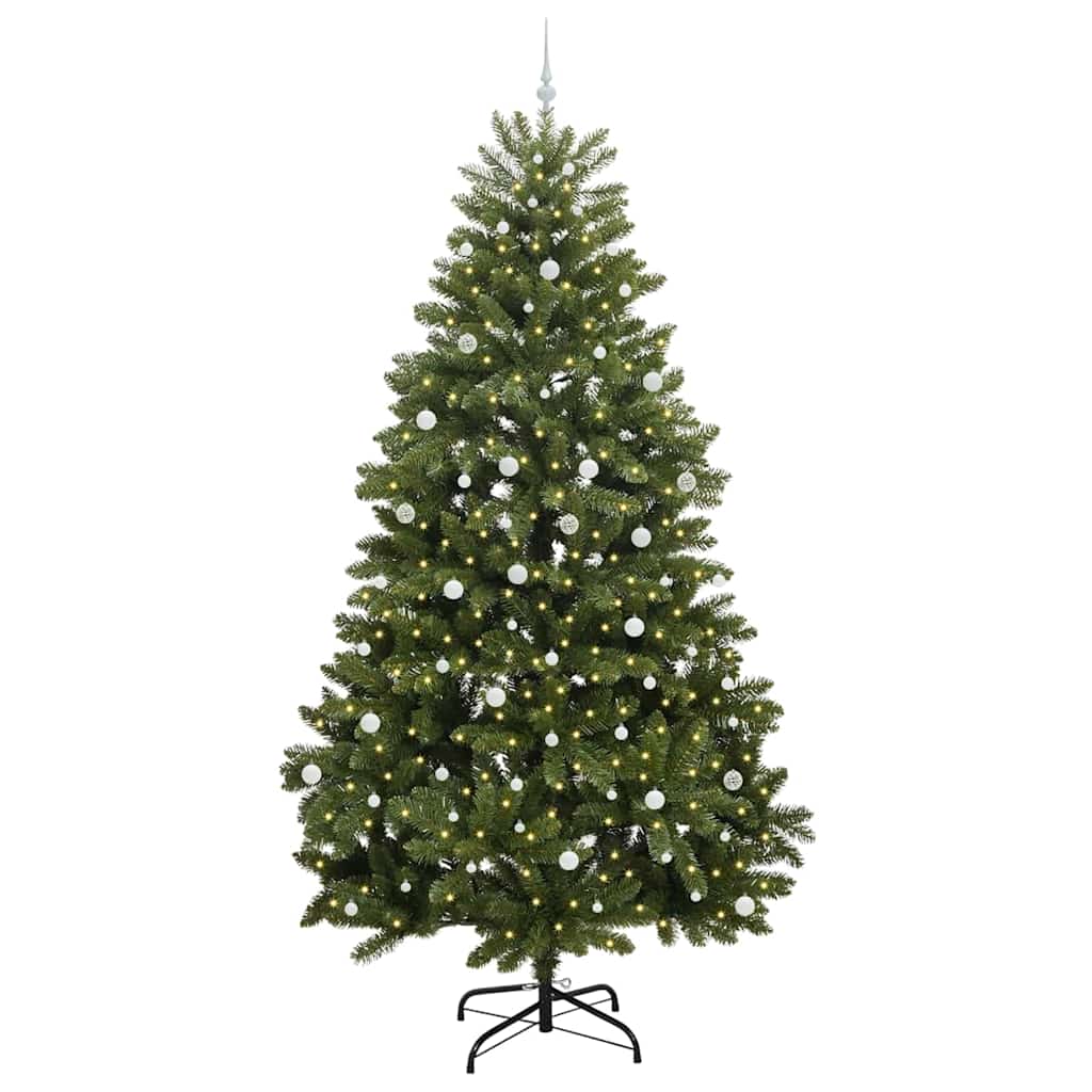 Artificial Christmas Tree with Stand Green 300 cm PVC and Metal