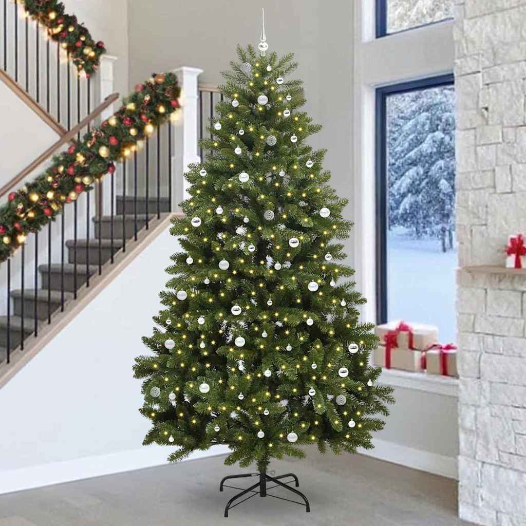Artificial Christmas Tree with Stand Green 300 cm PVC and Metal