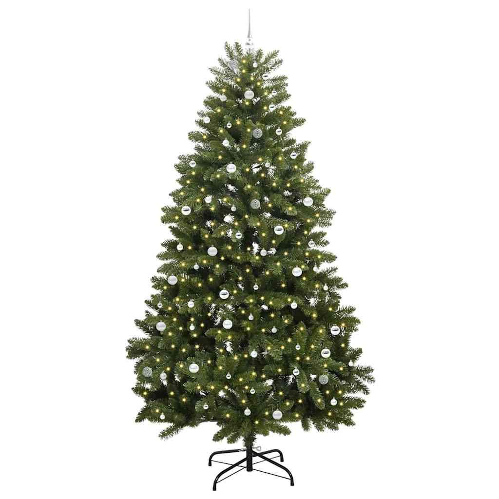 Artificial Christmas Tree with Stand Green 300 cm PVC and Metal