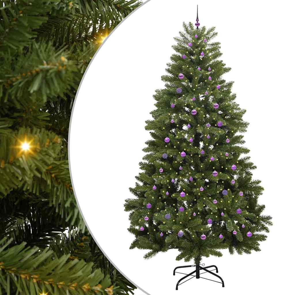 Artificial Christmas Tree with Stand Green 300 cm PVC and Metal