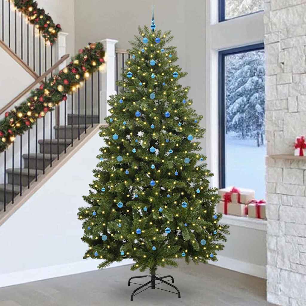 Artificial Christmas Tree with Stand Green 300 cm PVC and Metal