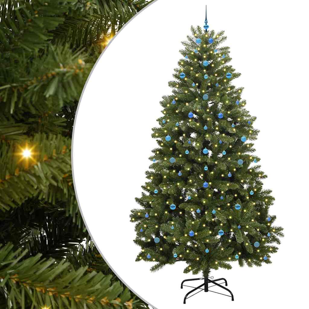 Artificial Christmas Tree with Stand Green 300 cm PVC and Metal
