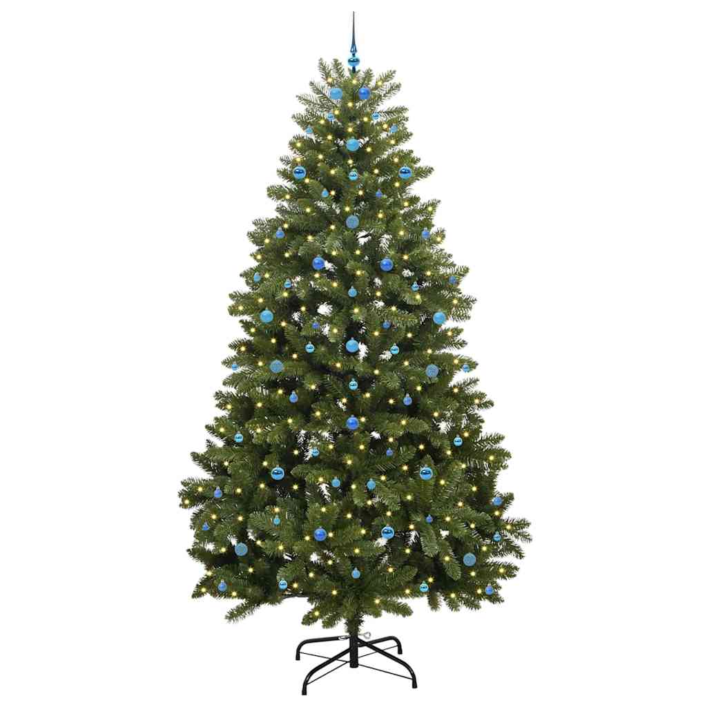 Artificial Christmas Tree with Stand Green 300 cm PVC and Metal